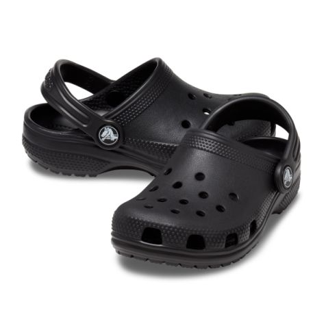 CROCS Classic Zueco Niño/a - Negro - Vista lateral 2