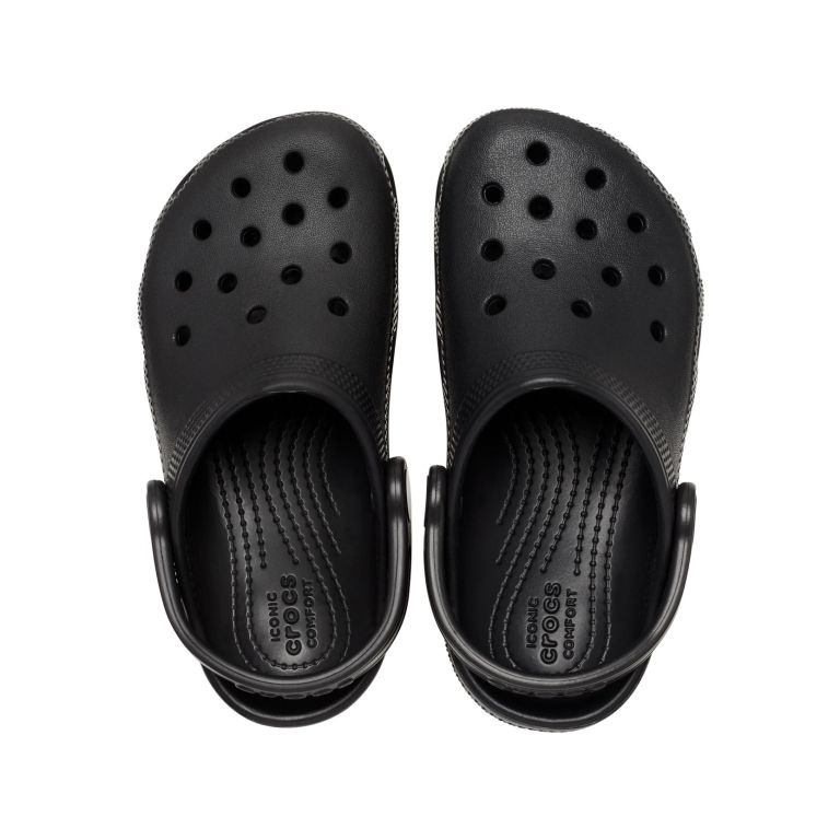 CROCS Classic Clog Kids - Black - Top view