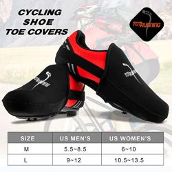 TOTRUNNING Thermal Neoprene Cycling Toe Covers