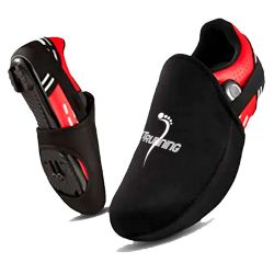 TOTRUNNING PUNTERAS CUBRE ZAPATOS DE CICLISMO TERMMICAS DE NEOPRENO