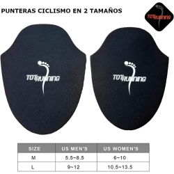 TOTRUNNING Thermal Neoprene Cycling Toe Covers