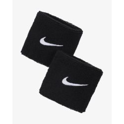 NIKE SWOOSH WRISTBANDS 2 PACK BLACK