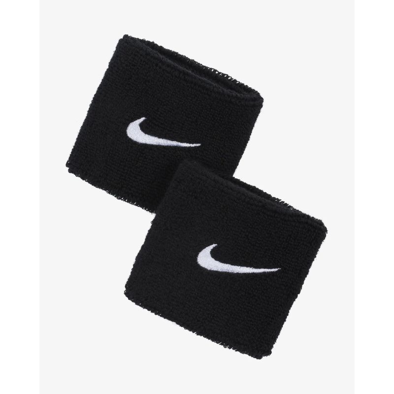 NIKE SWOOSH WRISTBANDS 2 PACK BLACK