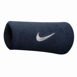 NIKE SWOOSH WRISTBAND 2 PACK NAVY