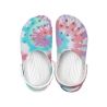 CROCS CLOG KIDS TIEDYE GRAPHIC FESCO MULTI