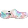 CROCS CLOG KIDS TIEDYE GRAPHIC FESCO MULTI