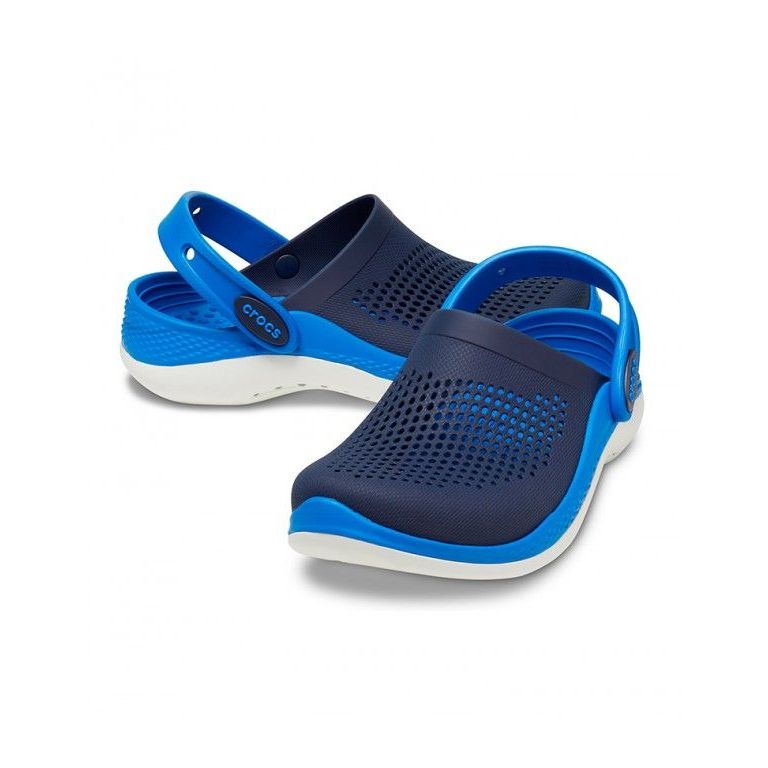 CROCS LITERIDE 360 CLOG KIDS NAVY BLUE