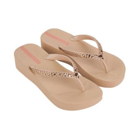 IPANEMA MESH IX PLAT FEM BEIGE/ROSE