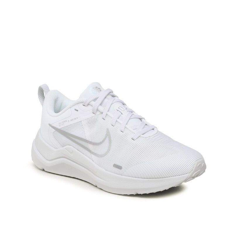 NIKE DOWNSHIFTER 12 WHITE SILVER women