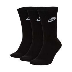 NIKE CALCETINES EVERYDAY ESSENTIAL CREW NEGROS 3PCK