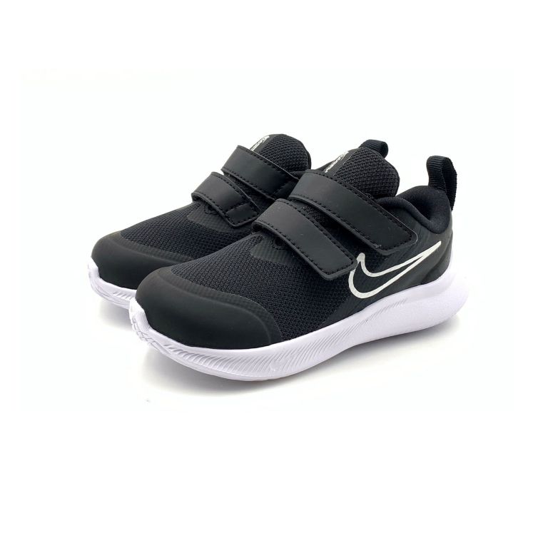 NIKE STAR RUNNER 3 BLACK WHITE Kids