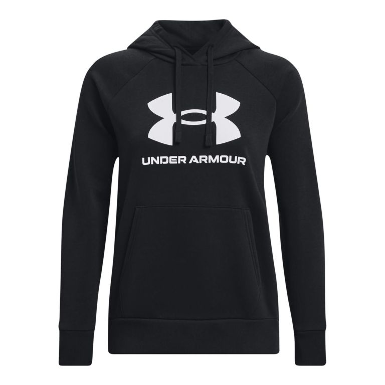 UNDER ARMOUR Rival Fleece Big Logo Women Black | TotRunning