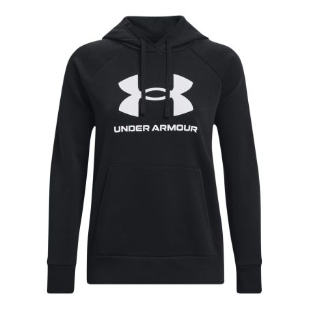 UNDER ARMOUR UA RIVAL FLEECE BIG LOGO HOODIE WOMEN