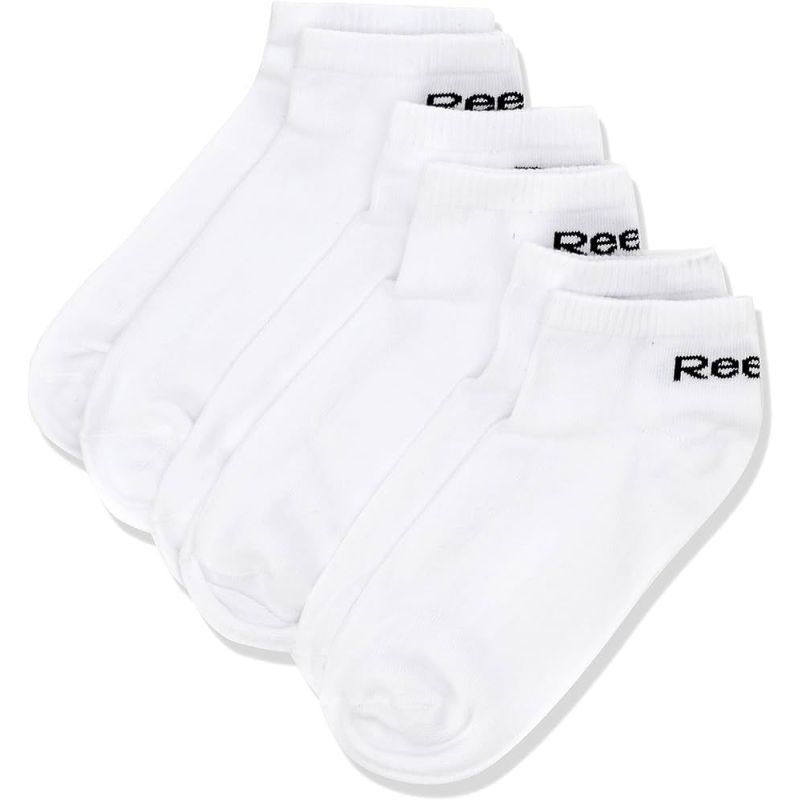 REEBOK 3PCK WHITE SOCKS KIDS