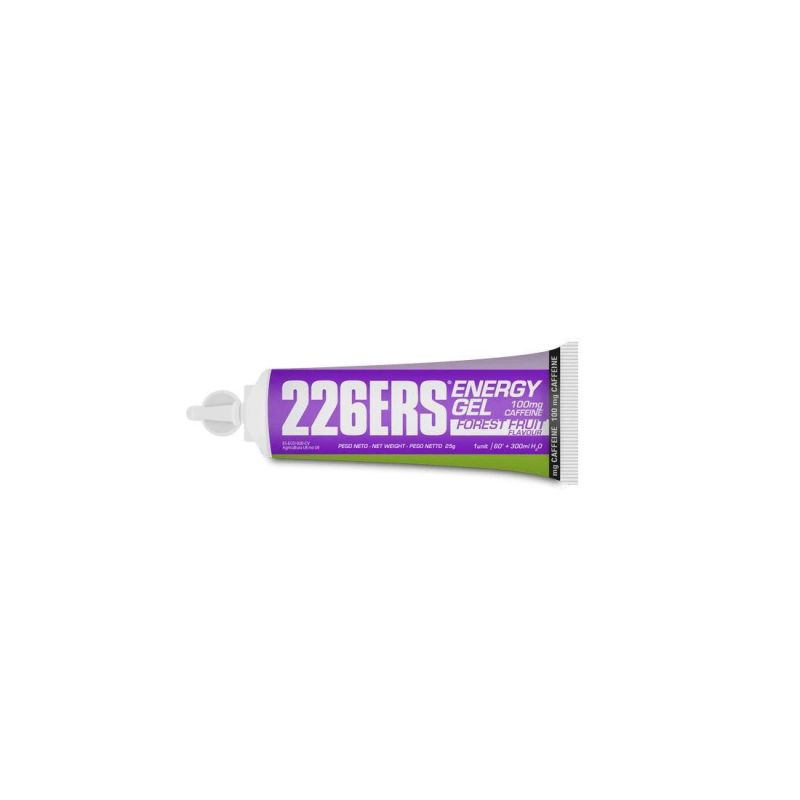 226ERS ENERGY GEL FOREST FRUIT 25g with 100mg of caffeine