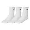 MIZUNO TRINING 3P SOCKS WHITE LONG SOCKS MID-CALM