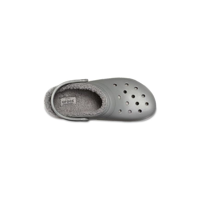 CROCS CLASSIC  LINED CLOG UNISEX  GRIS