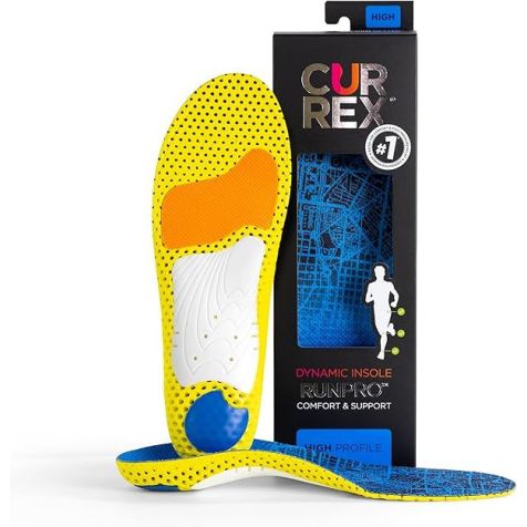 CURREX Plantillas Fascitis Plantar HIGH RUNPRO Azul