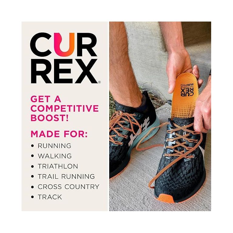 CURREX Plantillas Fascitis Plantar HIGH RUNPRO Azul