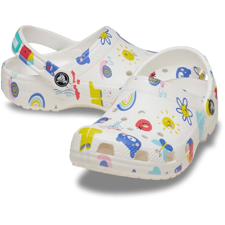 CROCS CLASSIC DOODLE PRINT