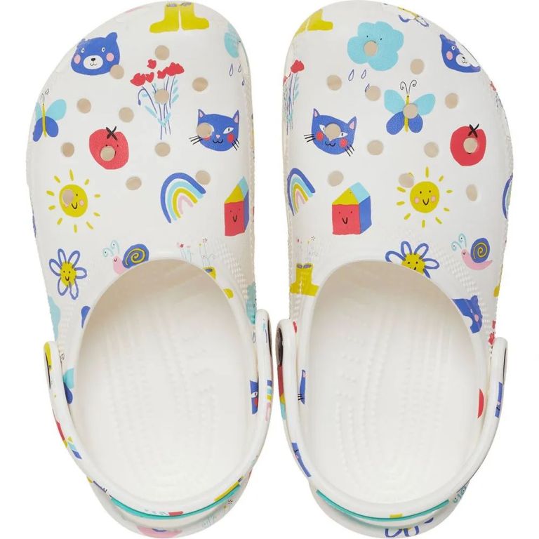 CROCS CLASSIC DOODLE PRINT