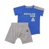 REEBOK CONJUNTO B ES INF SJ SS Azul/Gris