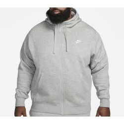NIKE SPORTSWEAR CLUB FLEECE - SUDADERA CON CAPUCHA CON CREMALLERA COMPLETA HOMBRE