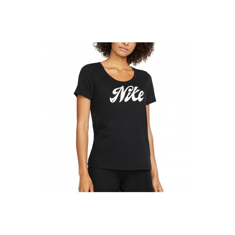 NIKE DRI-FIT SCRIPT T-SHIRT WOMEN