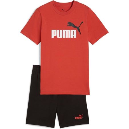PUMA ESS 2 COLOR No.1 LOGO TEE AND SHORTS SET KIDS