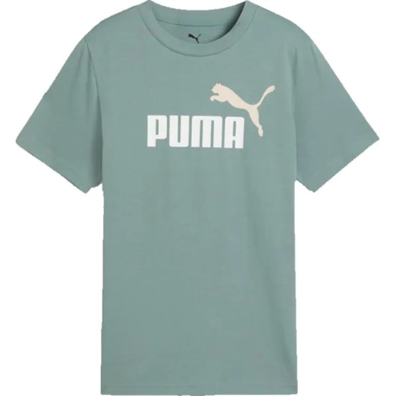 Puma ESS 2 Color No. 1 Logo Green Moon Men's T-Shirt: A must-have!