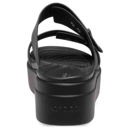 Crocs Brooklyn Buckle Low Wedge: Comfort with wedge style