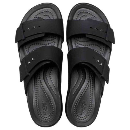 Crocs Brooklyn Buckle Low Wedge: Comfort with wedge style