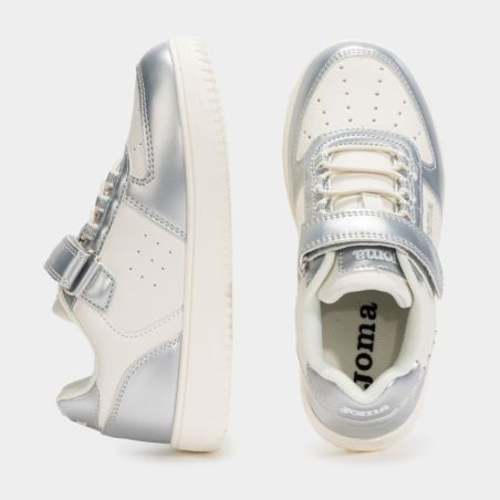 Zapatillas Joma Pipe JR 2512 Silver: ¡Estilo y comodidad para niños!