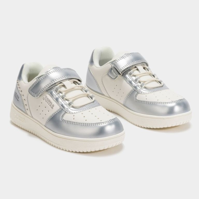 Zapatillas Joma Pipe JR 2512 Silver: ¡Estilo y comodidad para niños!