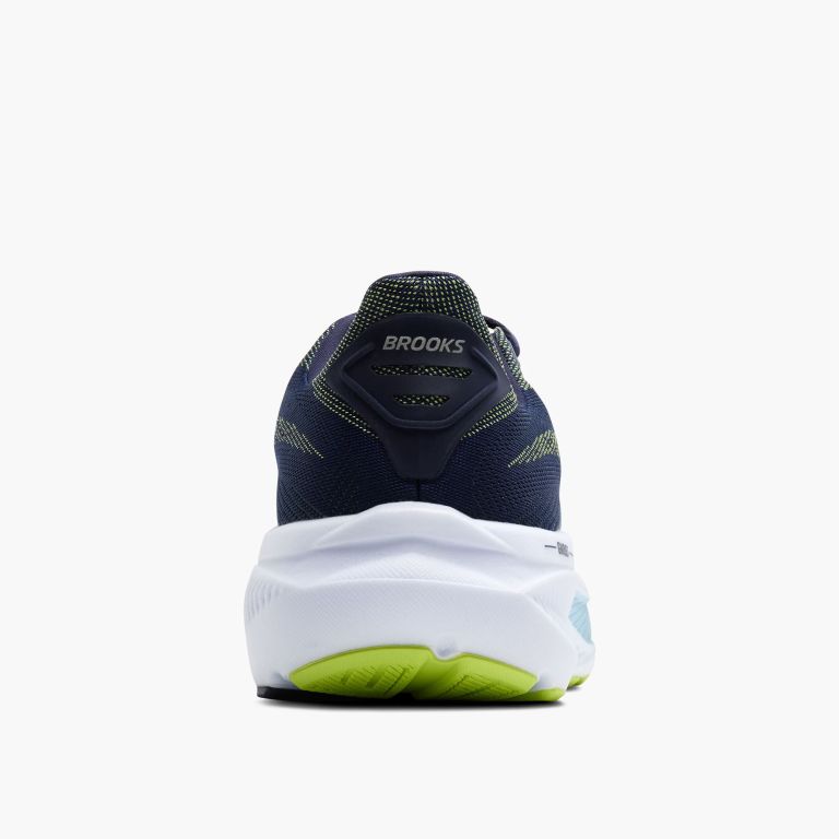 BROOKS Ghost 17 Men Navy/Lime | Running Shoes | TotRunning