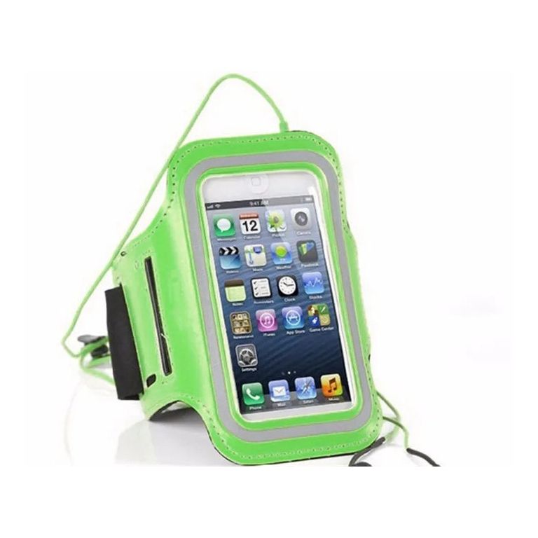 FUNDA BRAZALETE IMPERMEABLE TELEFONO MOVIL negro